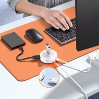 SAMZHE Hub USB 2.0 4 ports avec adaptateur répartiteur d'alimentation Micro USB pour ordinateurs de bureau et portables - En stock
