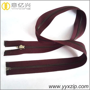 Pahalı deri çanta için özel Metal fermuarlar dizi - Product Image 3