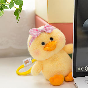 Venta al por mayor de fábrica de alta calidad, juguete de <span class=keywords><strong>patito</strong></span> de peluche, muñeco de Animal suave con relleno de PP, producto de gran oferta - Product Image 2