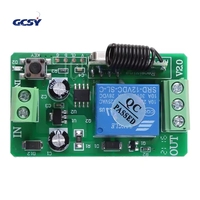Système de commutateur sans fil RF à longue portée 3000m DC 12V 2CH 433 2 touches émetteur-récepteur