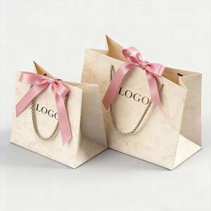 Custom Logo Eco-Friendly Kraft Paper <b>Bags</b> Matte Black/Brown/Gold for <b>Clothing</b> Shoes Boutique Promotions - Product Image 2