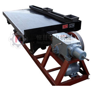 1Tph Fine Gold Recovery Machine Dust Gold separatrice alluvionale Gold Mining Equipment Shaker Table Black Sand - Product Image 1