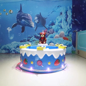 Trẻ em mới của sợi thủy tinh bánh Cá Ao trung tâm mua sắm trong nhà công viên giải trí trẻ em - Product Image 2