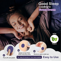 Label privé bon sommeil lavande huile essentielle corps patchs autocollants soulagement du stress sommeil oreiller toute la nuit pour enfants et adultes