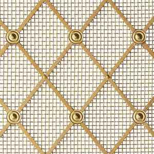 Antique Brass kết thúc trang trí dây thép không gỉ lưới cho đồ nội thất & trang trí nội thất - Product Image 3