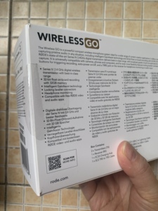 <span class=keywords><strong>Rode</strong></span> Wireless <span class=keywords><strong>Go</strong></span> Serie IV de Última Generación, Transmisión Digital de 2.4 GHz, Encriptación de 128 bits, Claridad Cristalina, 260 m (línea de visión) - Product Image 5