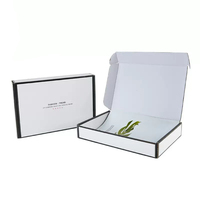 Boîte d'expédition renforcée en carton ondulé 3 plis, boîte d'avion laminée pour le transport sécurisé des articles fragiles, verrerie et produits en céramique
