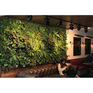 Mur vert artificiel fait à la main Faux lierre haie moderne intérieur et extérieur arbustes herbe couverture murale pour espaces verdure - Product Image 3