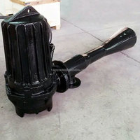 Aération et mélange des réservoirs de nitrification aérobie. Dispositif d'aération par jet submersible QSB4.0. Profondeur de plongée 4,5 mètres