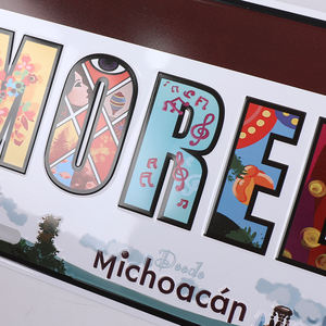 Plaque d'immatriculation décorative personnalisée avec <span class=keywords><strong>logo</strong></span> 3D voiture en aluminium Souvenirs touristiques de pays vintage avec caractéristiques personnalisées - Product Image 3