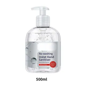 500 ml 99.99% efficient 75% alcohol anti bacterial hand sanitizer gel