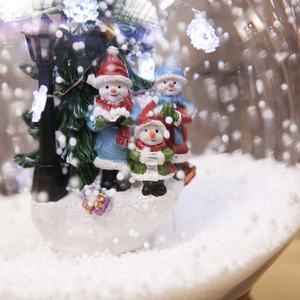 Globo di Neve Musicale Natalizio Artigianale con <span class=keywords><strong>Musica</strong></span> per Natale - Product Image 4