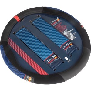 Kit Red Bull Racing: Coprivolante + Cuscinetti per Cinture di Sicurezza, Comfort e Stile Sportivo - Product Image 2
