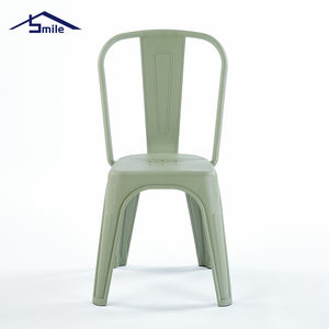 <span class=keywords><strong>Silla</strong></span> de Plástico Vintage Moderna de Alta Calidad con Diseño Apilable para Hogar, Bar, Comedor, Bodas y Eventos - Product Image 3