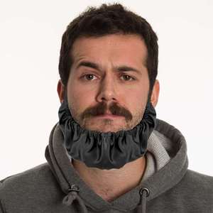 Custom Color & Logo raso di seta <span class=keywords><strong>barba</strong></span> Bandana regolabile doppio strato <span class=keywords><strong>barba</strong></span> cofano per <span class=keywords><strong>la</strong></span> cura della <span class=keywords><strong>barba</strong></span> - Product Image 4