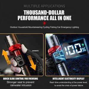 Linterna de Alta Potencia Tipo C Recargable, Linterna LED Potente para Camping y Senderismo - Product Image 4