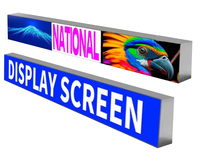 Pantalla LED de Barra para Interiores P2.5 640x160mm a Todo Color para Publicidad en Tiendas Minoristas