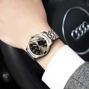 <span class=keywords><strong>FNGEEN</strong></span> 4002 reloj de cuarzo intrínsecamente para hombre, correa de acero inoxidable cómoda, calendario impermeable, pantalla de semana, reloj de negocios - Product Image 6