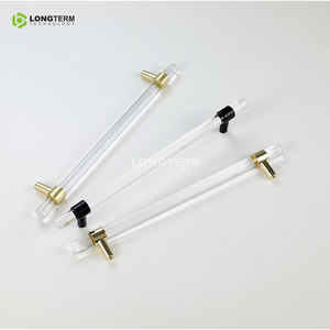 Acryl zinken moderne transparante greep voor kast, lade, kledingkastdeur - Product Image 3