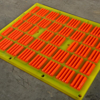 Maille de tamis linéaire en polyuréthane personnalisée pour machine de criblage vibrant, machinerie minière, machine de tamisage, déshydratation du charbon