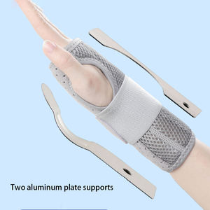 Soporte de muñeca profesional férula transpirable <span class=keywords><strong>muñequera</strong></span> banda protectora artritis túnel carpiano esguince de mano <span class=keywords><strong>tendinitis</strong></span> pulsera - Product Image 5
