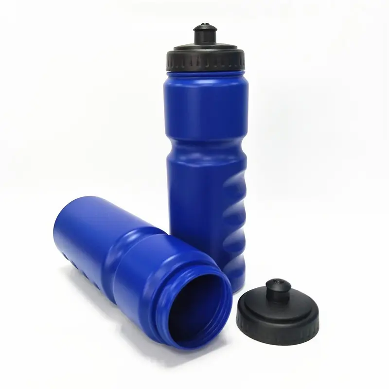 BPA Free 750ml Plastic PE Outdoor Sports Squeeze Water Bottle Bicycle Bottle For Cycling