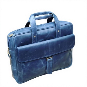 Bolso Clásico Casual Vintage de Moda, de Cuero Genuino, Impermeable, Ecológico, Ligero, para Portátil, con Forro de Nailon, Duradero y Grande - Product Image 1