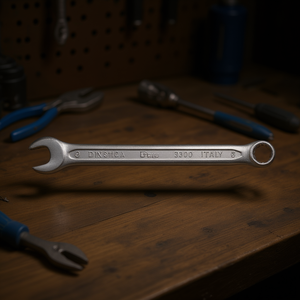 Ttake 6085 Short Combination <b>Wrench</b> 8mm DIN3119A Italy Made - Product Image 3