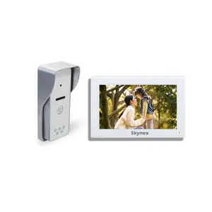 Supplier full screen waterproof visualizable smart doorbell 2.4ghz ip digital video door phone