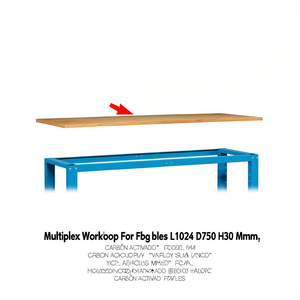 Fami Multiplex Worktop For Fbg <b>Tables</b> L1024 D750 H30 Mm - Product Image 3