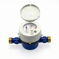 Compteur d'eau froide volumétrique horizontal 1/2 pouce, protection IP68, DN15, personnalisable OEM, compteur de débit d'eau mécanique, prix usine