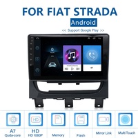 Reproductor de DVD para Auto Jiawell con Android, GPS, FM, Música, Audio, Video, Carplay, Wifi, BT, Pantalla IPS, Radio para Auto para Fiat Strada 2012-2024