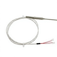 Thermocouple industriel gainé ST101-2, sonde de 3/4/5/6/8 fils, diamètre 500VDC, haute résistance d'isolation, fil de compensation en fibre de verre