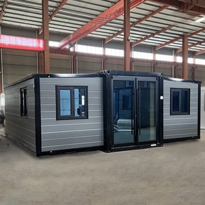 2025 Modern 2 Floors 20ft 40ft Prefabricated Folding Expandable Container House 2-5 Bedroom Prefab Mobile Tiny <b>Office</b> <b>Building</b> - Product Image 4