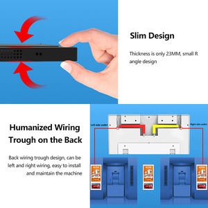 15.6 inch khách sạn thang máy bệnh viện phòng chờ Wall Mount Màn hình quảng cáo thương mại <span class=keywords><strong>Android</strong></span> kỹ thuật số biển và hiển thị - Product Image 2