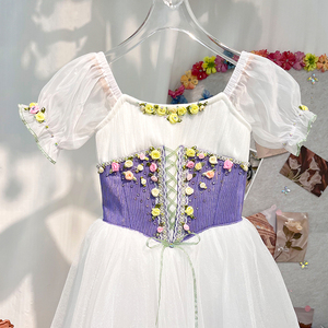 Tutu de danse classique professionnel personnalisé, robe longue romantique pour enfants de tous âges - Product Image 5