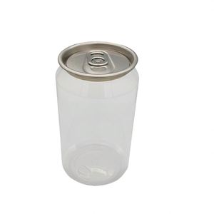 กระป๋องพลาสติกใส 330 มล. 500 มล. สำหรับน้ำผลไม้สตรอว์เบอร์รี กีวี ส้ม - Product Image 5