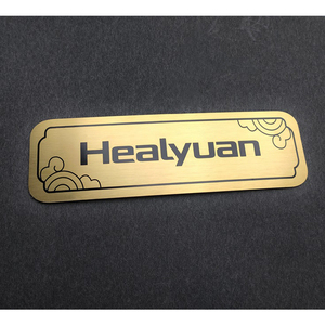 Tùy Chỉnh Khắc Kim Loại Tên Tấm Thép Không Gỉ Nhôm Tag Với Brass Logo Đánh Bóng Đồng Xu Kỹ Thuật Thương Hiệu Của Bạn Chữ Chủ Đề - Product Image 4