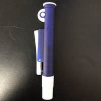 Vente chaude Laboratoire Haute Précision Bleu Rouge 2ml 10ml 25ml Transfert En Plastique Micro Pipette Pompe De Remplissage