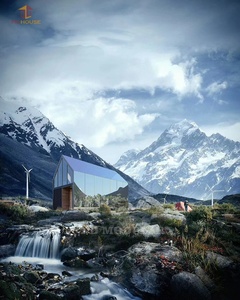 Europa estándar <span class=keywords><strong>lujo</strong></span> <span class=keywords><strong>vacaciones</strong></span> contenedor <span class=keywords><strong>playa</strong></span> hoteles cabina prefabricada impermeable personalizado resort casa modular hogar - Product Image 2