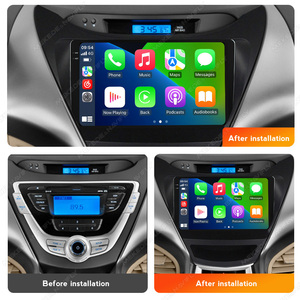 Mekede M — lecteur dvd de voiture, avec navigation gps et bluetooth, écran IPS 2.5D, Android, 2 go + 32 go, contrôle vocal, pour Hyundai Elantra 2011 2012, <span class=keywords><strong>2013</strong></span> - Product Image 2