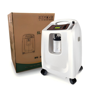 Concentrador de Oxígeno Veterinario de 5L, Generador de Oxígeno Portátil para Animales, Máquina de Oxígeno para Mascotas para Uso en Clínicas y Hospitales - Product Image 2