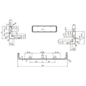 EBM IP54 Protection 6063 Aluminum Alloy Custom Electrical Junction Box for Car Mobile TV Receiver - Product Image 5