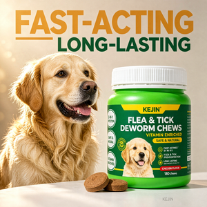 <span class=keywords><strong>Comprimés</strong></span> à croquer vermifuges pour animaux de compagnie, enrichis en vitamines (vitamines du groupe B), à action rapide et longue durée, durée de conservation de 2 ans, pour toutes les générations, 0,5 kg/pièce - Product Image 3