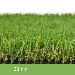 Paisaje hierba verde 40 mm alfombra de alta densidad hierba artificial natural sintética para jardín cachorro almohadilla para orinar para perros