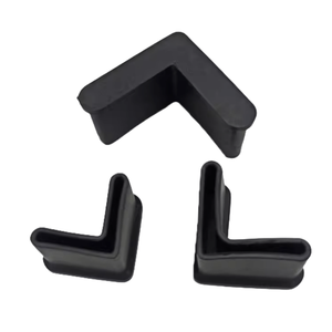 ฝาครอบเท้าพลาสติกรูปตัว L สีดําทนทานสําหรับปกป้องเท้าบันได - Product Image 6