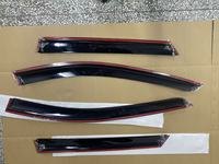 Déflecteurs de vitres latérales en acrylique de 2,5 mm pour BYD Yuan up ATTO 2, pare-pluie, déflecteurs de vent, accessoires extérieurs de voiture
