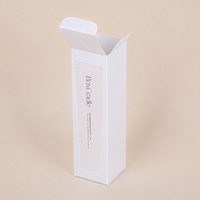 Boîtes d'emballage en papier pour cosmétiques avec logo de marque privée de luxe imprimé sur mesure avec logo d'entreprise