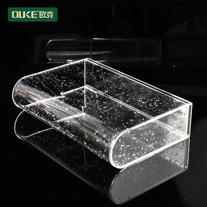 Wholesale clear Acrylic <strong>Flower</strong> Vase Book Vase for <strong>Flowers</strong> with Waterproof - Product Image 3
