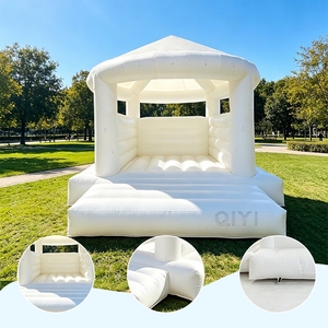 <b>Inflatable</b> Jumping Castle Bounce House Commercial Grade PVC <b>Inflatable</b> Bouncy Castle <b>Inflatable</b> White Jumping Castle for Kids - Product Image 3